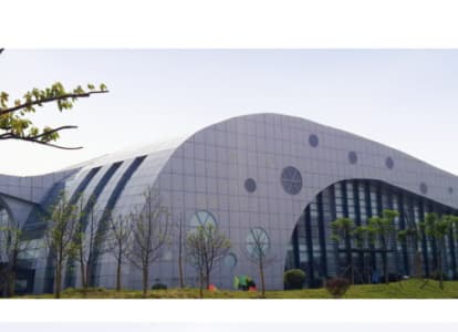 枝江会议中心外景网架工程